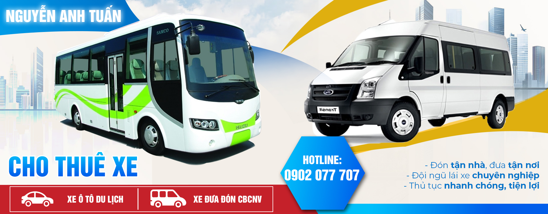 Chi Nhánh HCM – Công Ty TNHH Vận Tải Và Du Lịch Nguyễn Anh Tuấn