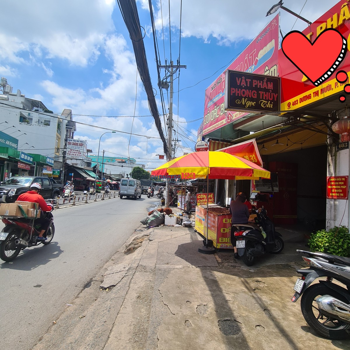 Cho thuê xe máy đường Dương Thị Mười (Q12)